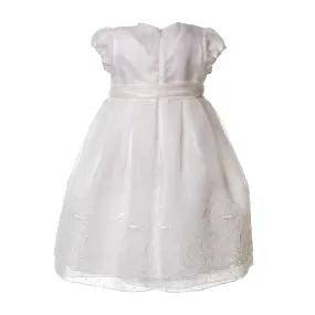 Abito Tulle Bianco Bimba Bebè