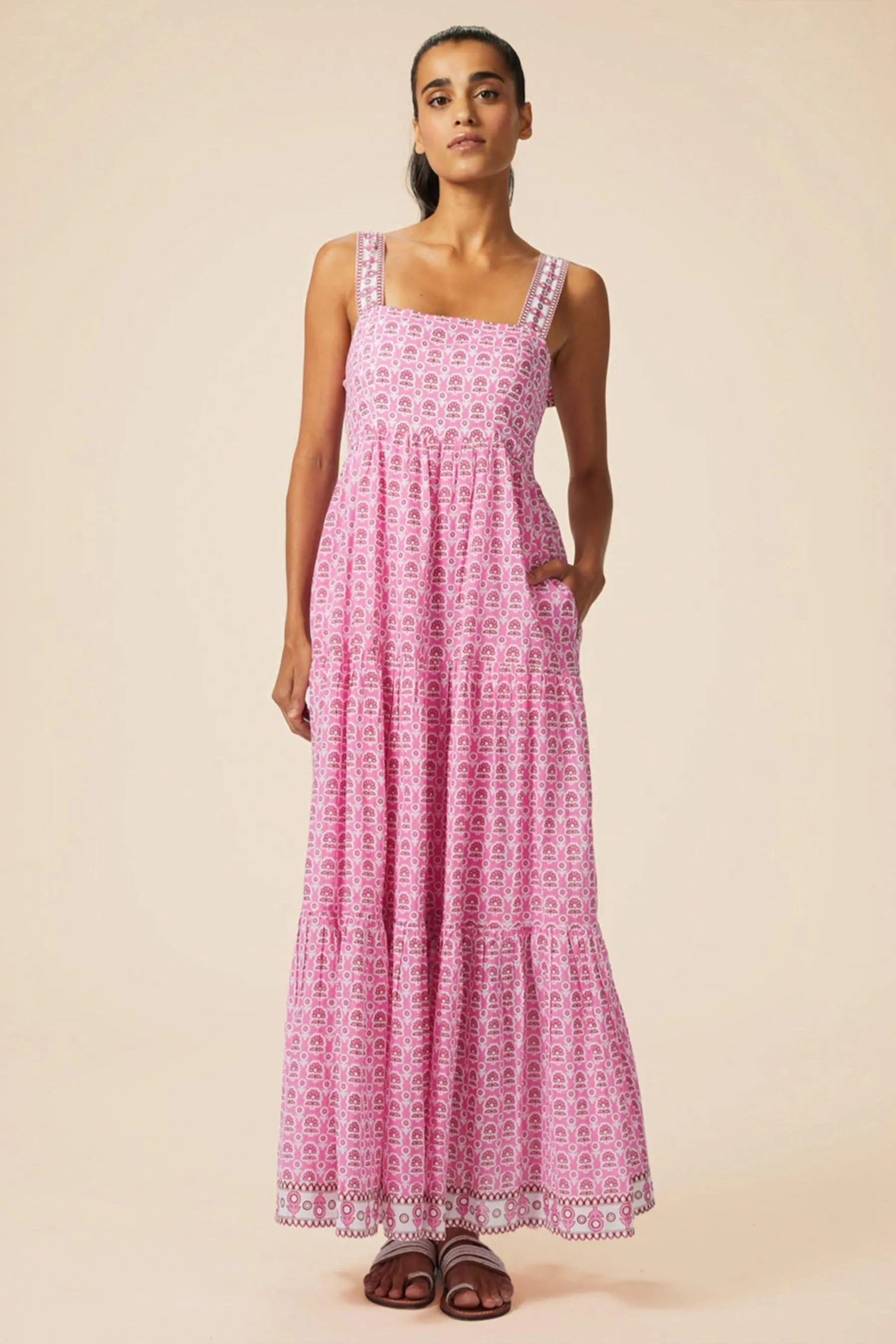 Aspiga Rosa - Tabitha - Abito maxi