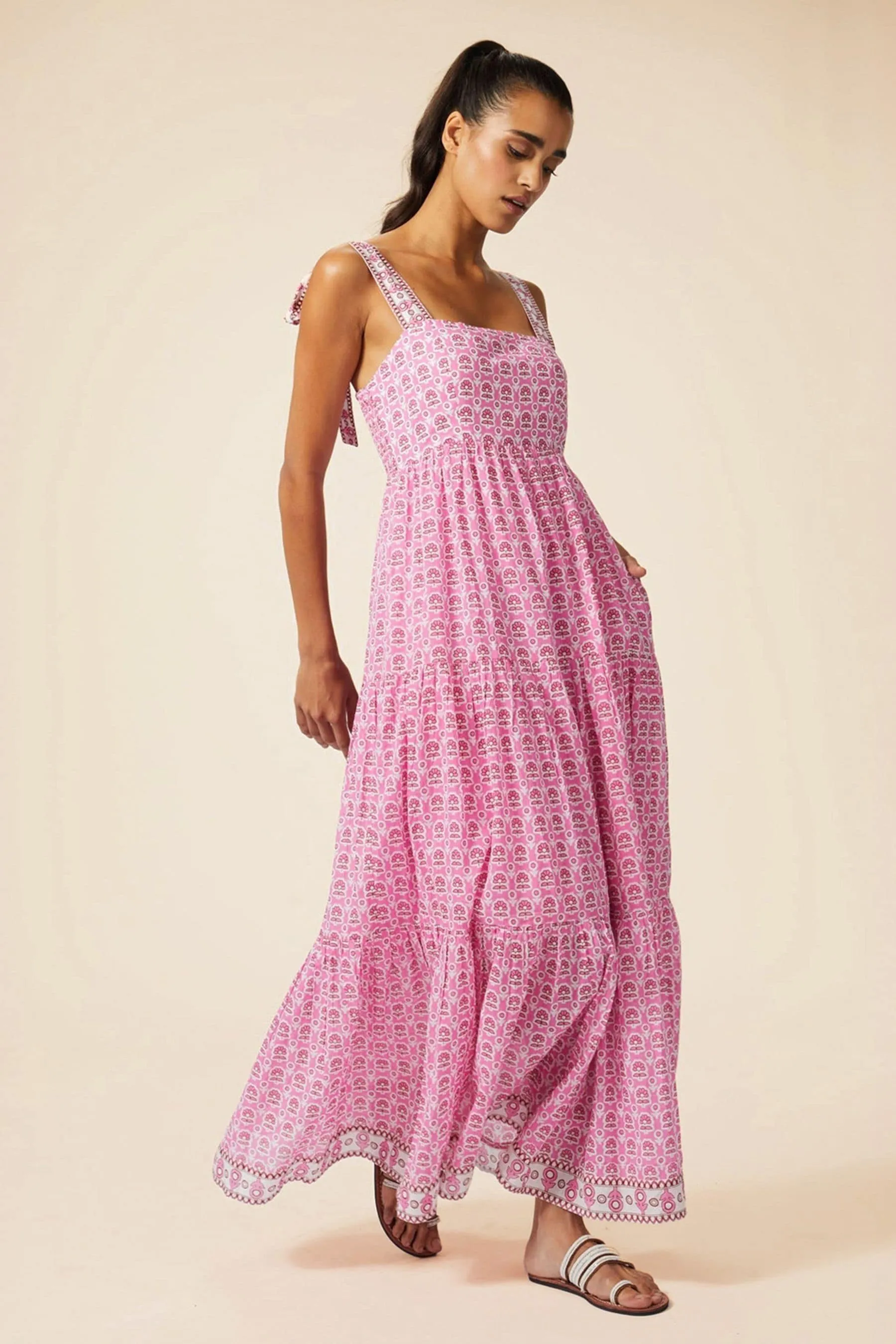 Aspiga Rosa - Tabitha - Abito maxi