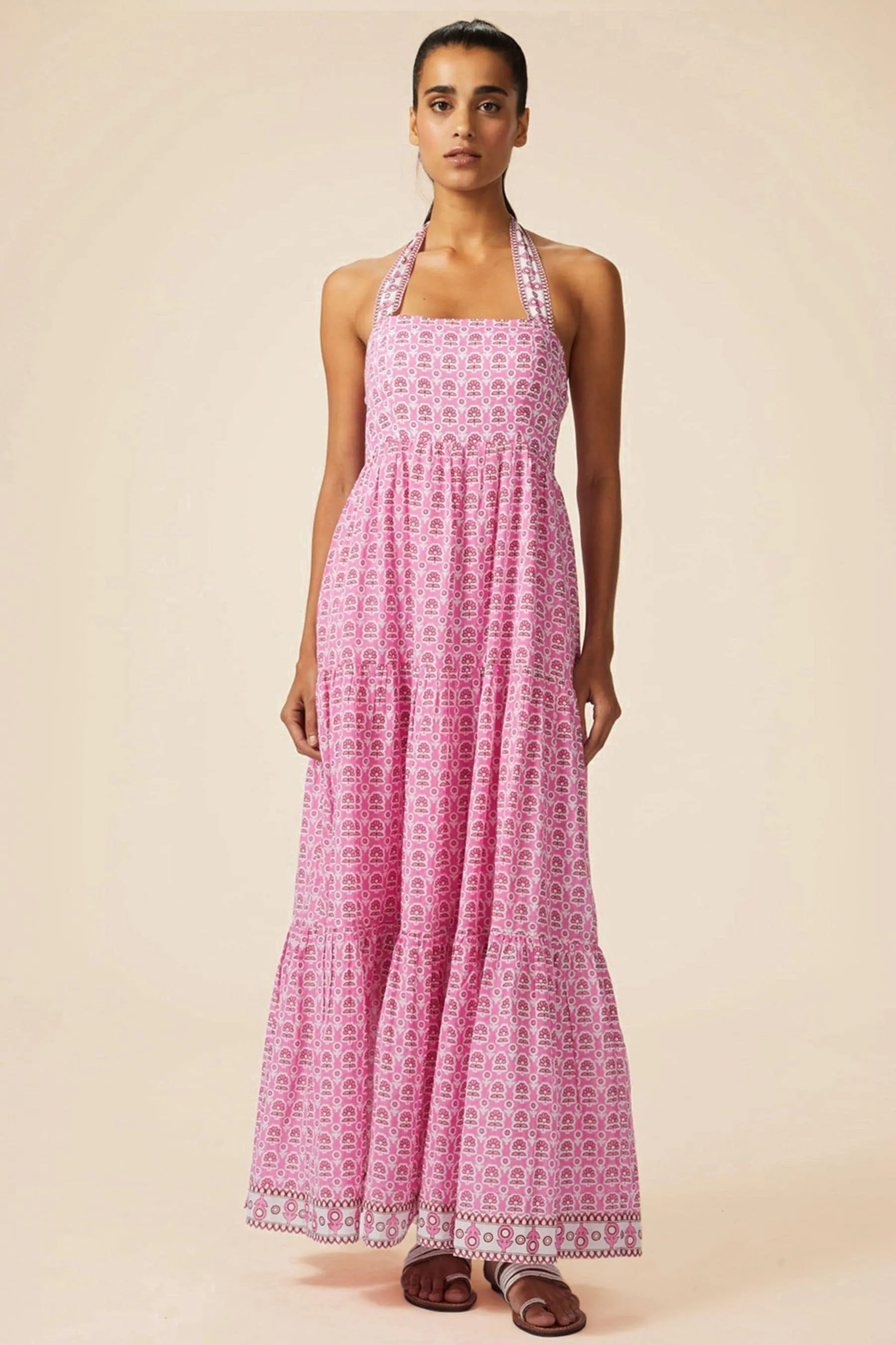 Aspiga Rosa - Tabitha - Abito maxi