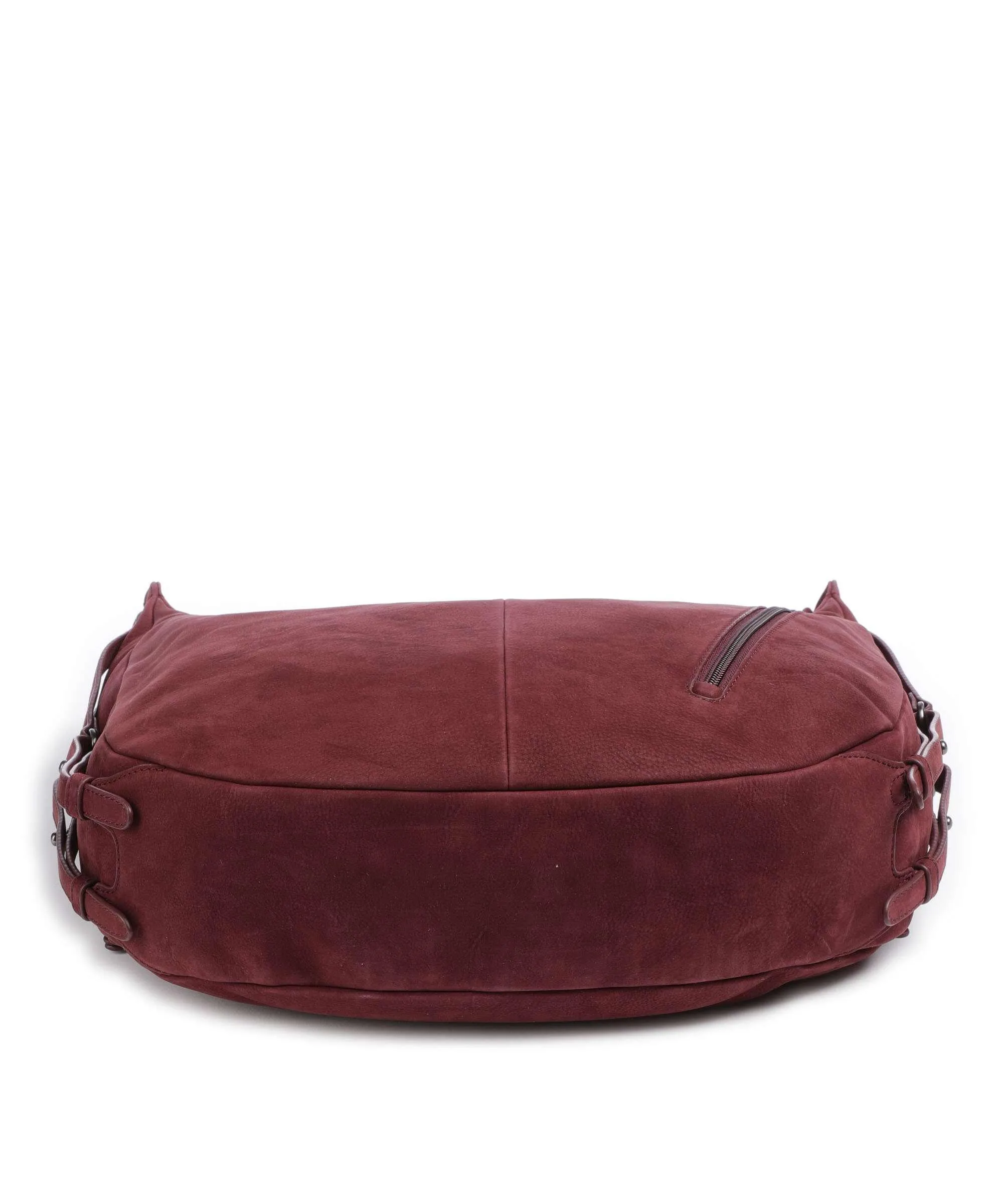  Aunts & Uncles Amelie´s Nettle Bed Ivy Borsa hobo pelle ruvida rosso bordò  