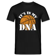 'basket DNA' Maglietta uomo 