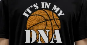 'basket DNA' Maglietta uomo 