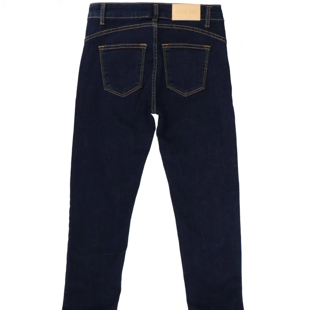 BELLA PANTALONE SUPER SKINNY Denim Scuro