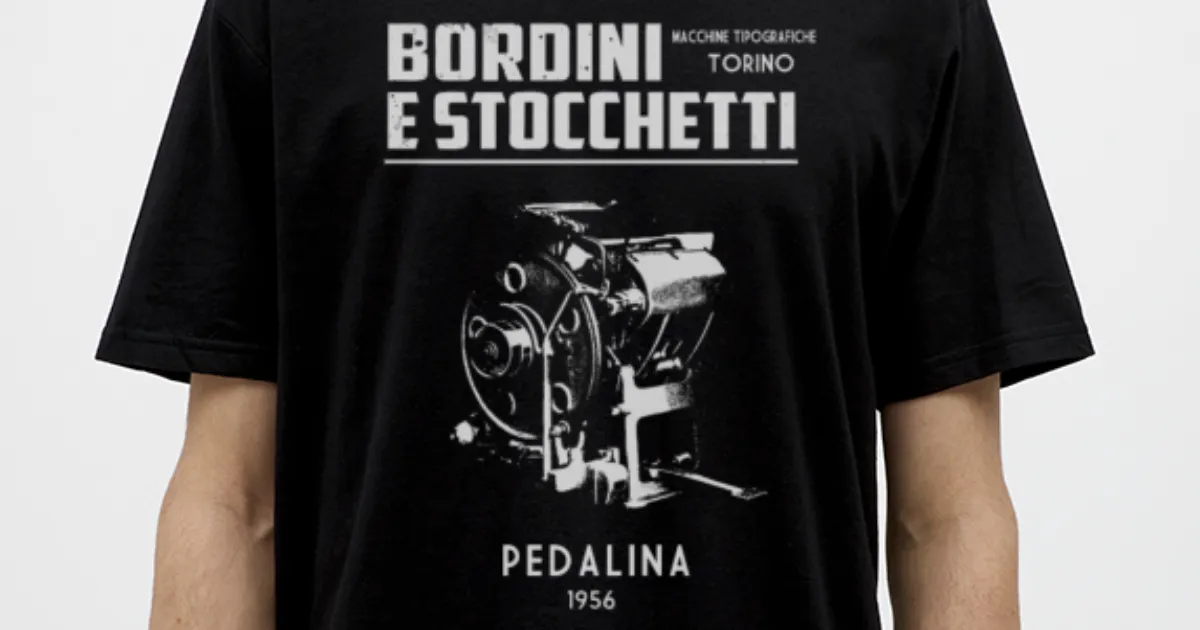 'BORDINI E STOCCHETTI DI TORINO ( Totò - La banda' Maglietta uomo 