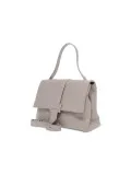 Borsa a tracolla Rebelle HELGA SATCHEL IMPULSE DOLLARO in pelle beige