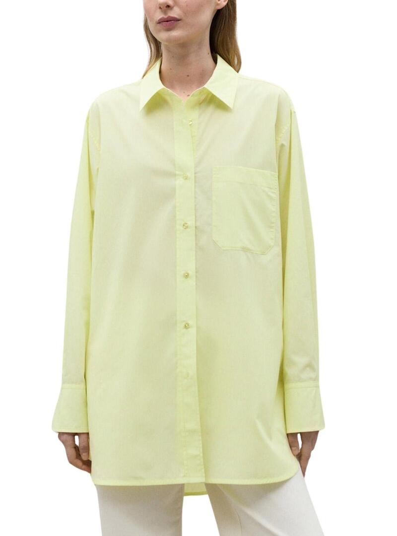 Camicia Ecoalf Andrea Amarillo per Donna