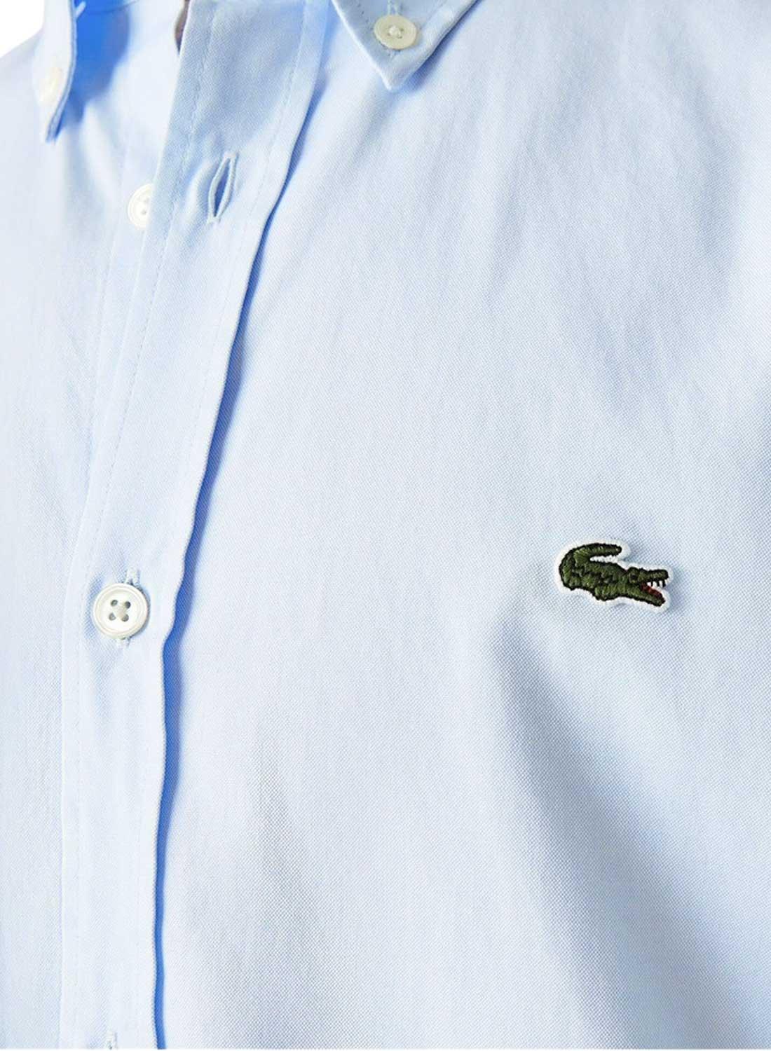 Camicia Lacoste Panorama casual Blu per Uomo