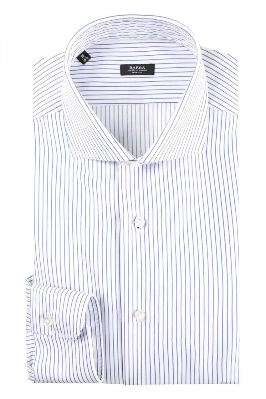 Camicia Uomo Barba Napoli Bianco