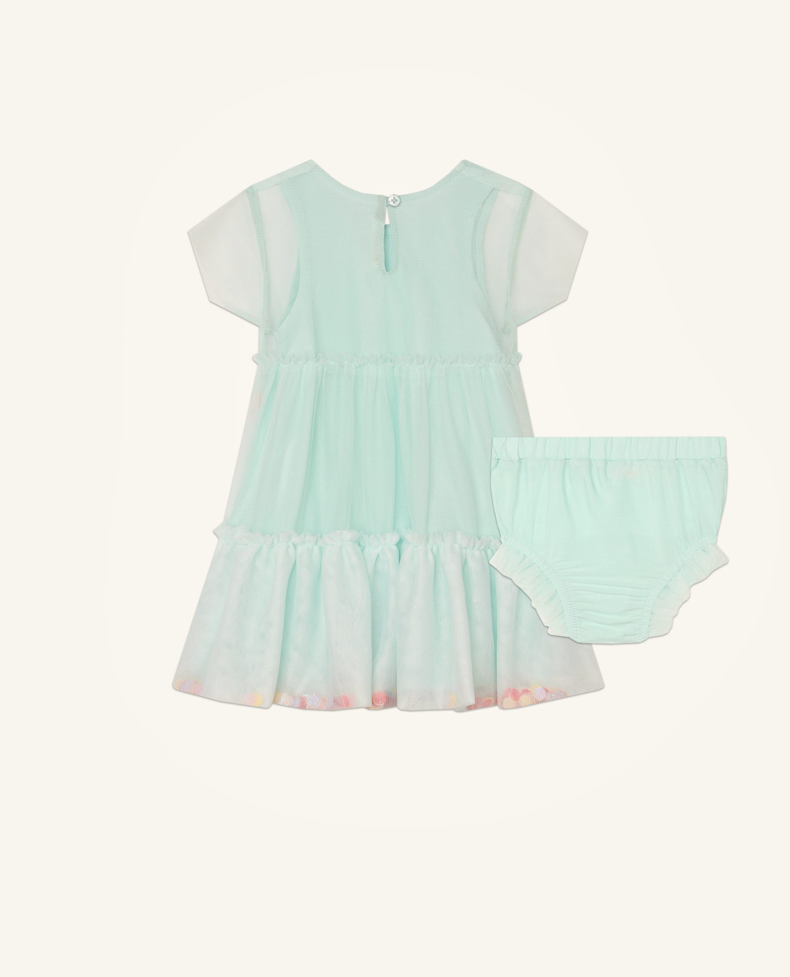 Completo vestito e bloomer Billieblush per bambine