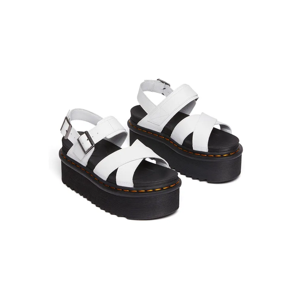 Dr. Martens Voss Ii Platform Bianco - Sandali Donna