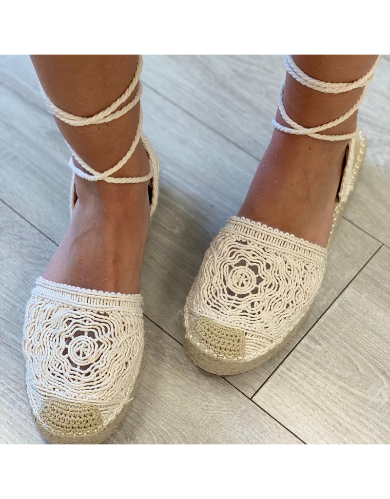 ESPADRILLAS MACRAME'