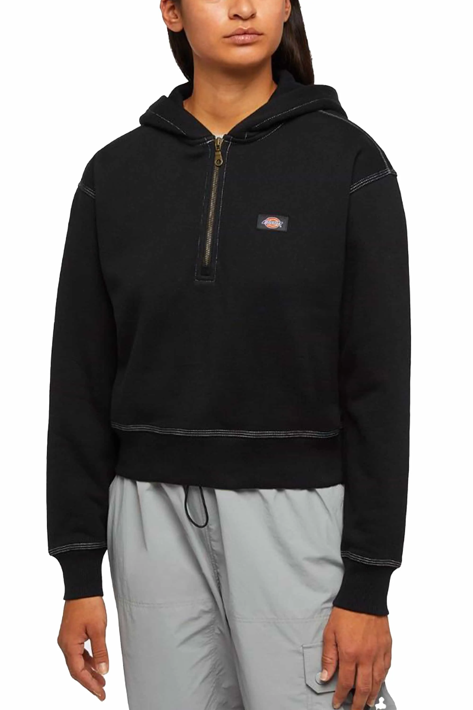         FELPA OAKPORT 1/4 ZIP HOODIE W