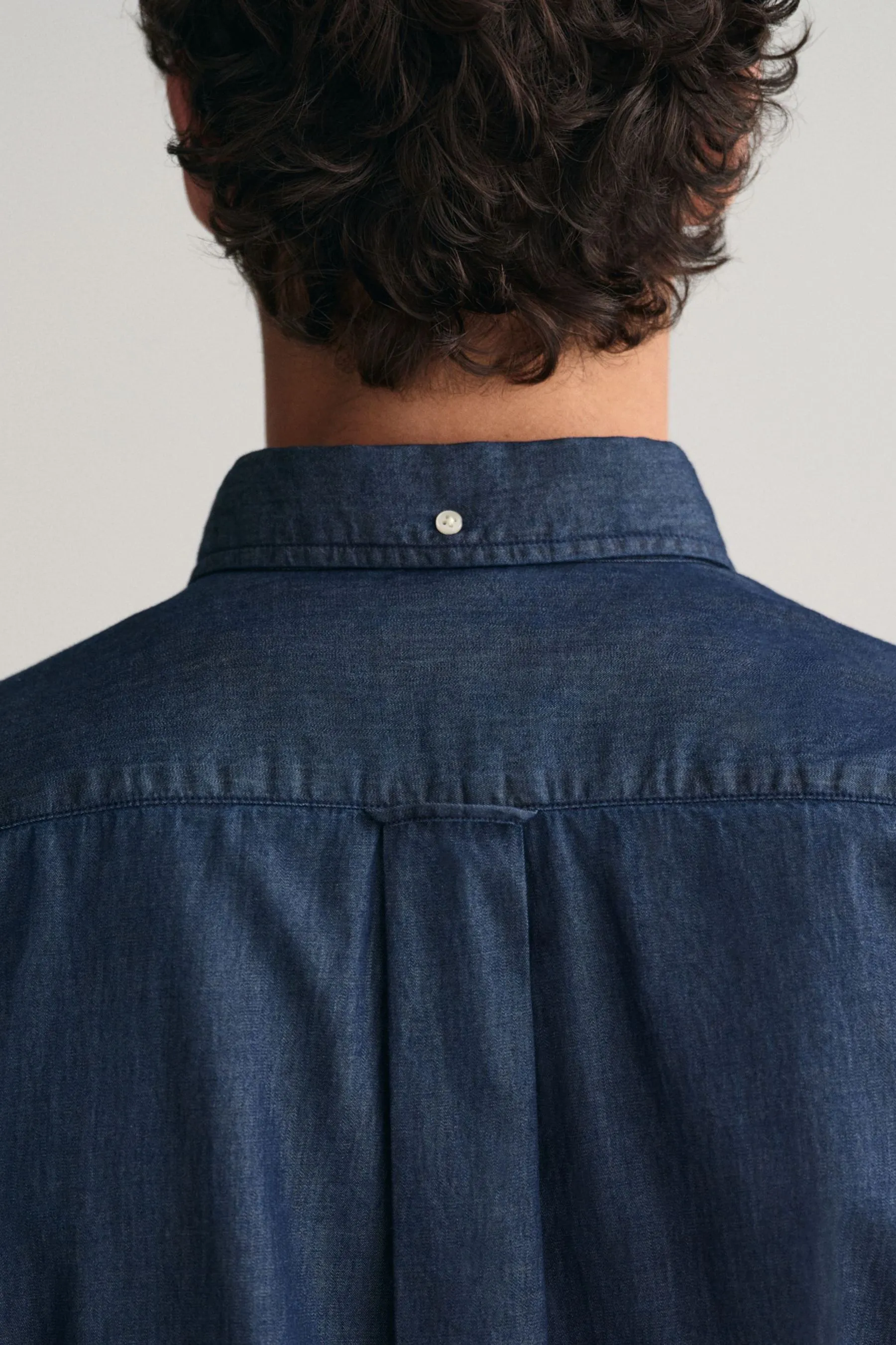 GANT regular  - Vestibilità Denim 100% Cotone Camicia    