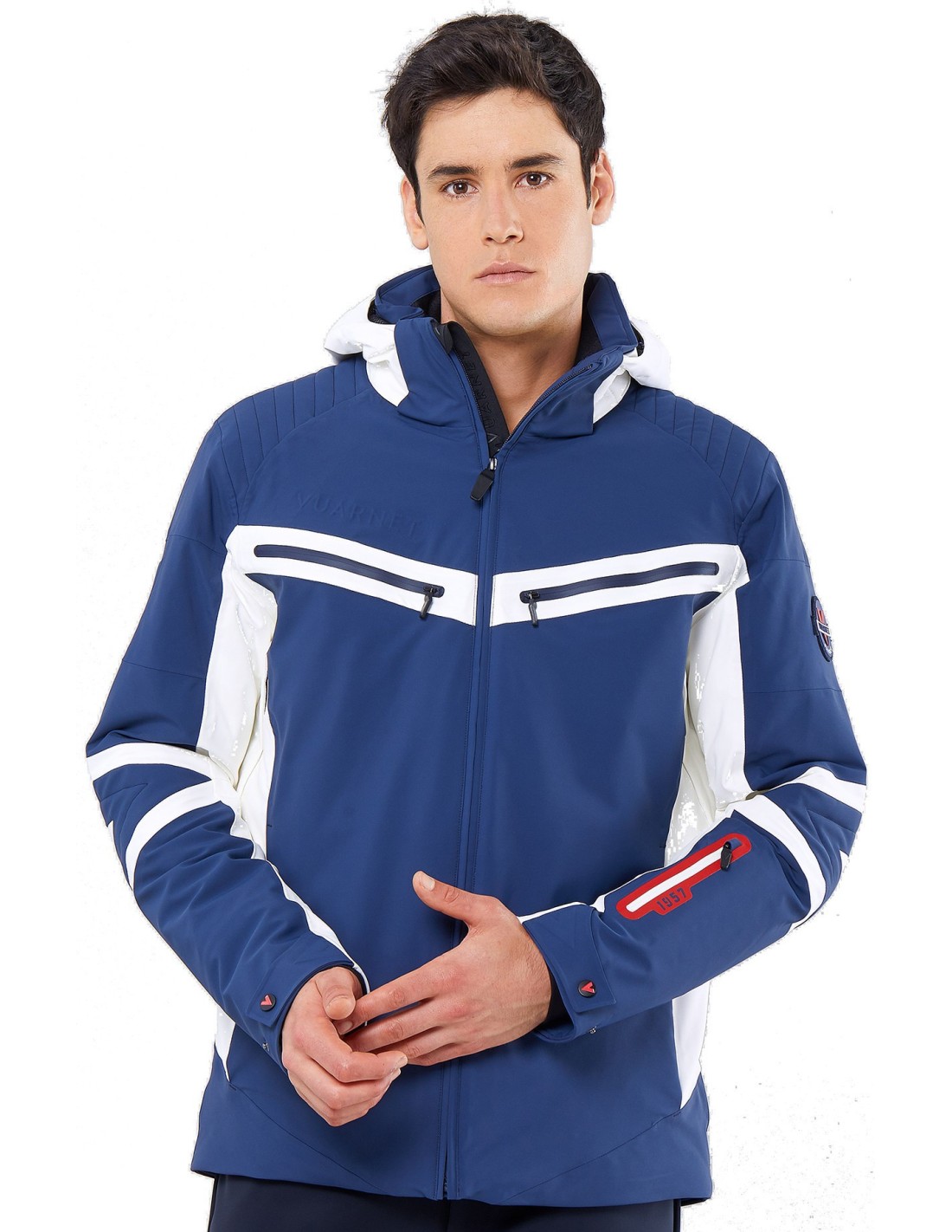 Giacca da sci imbottita Man Tec di Vuarnet JKT Beaumont Stone Blue