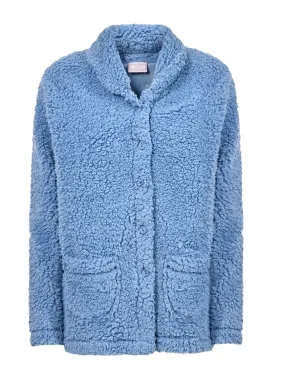 Giacca in tessuto Teddy - Dusk Blue