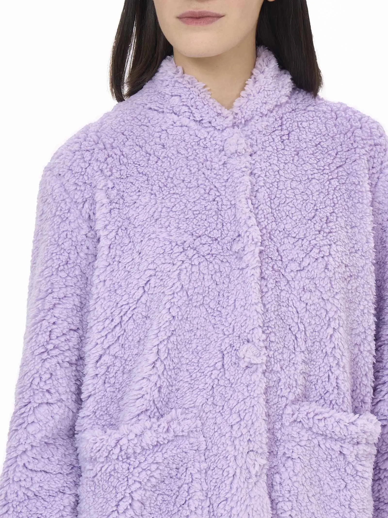 Giacca in tessuto Teddy - Lavender Blue