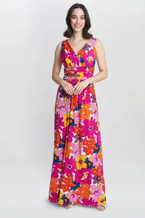 Gina Bacconi Rosa - Jaime - Abito maxi in jersey