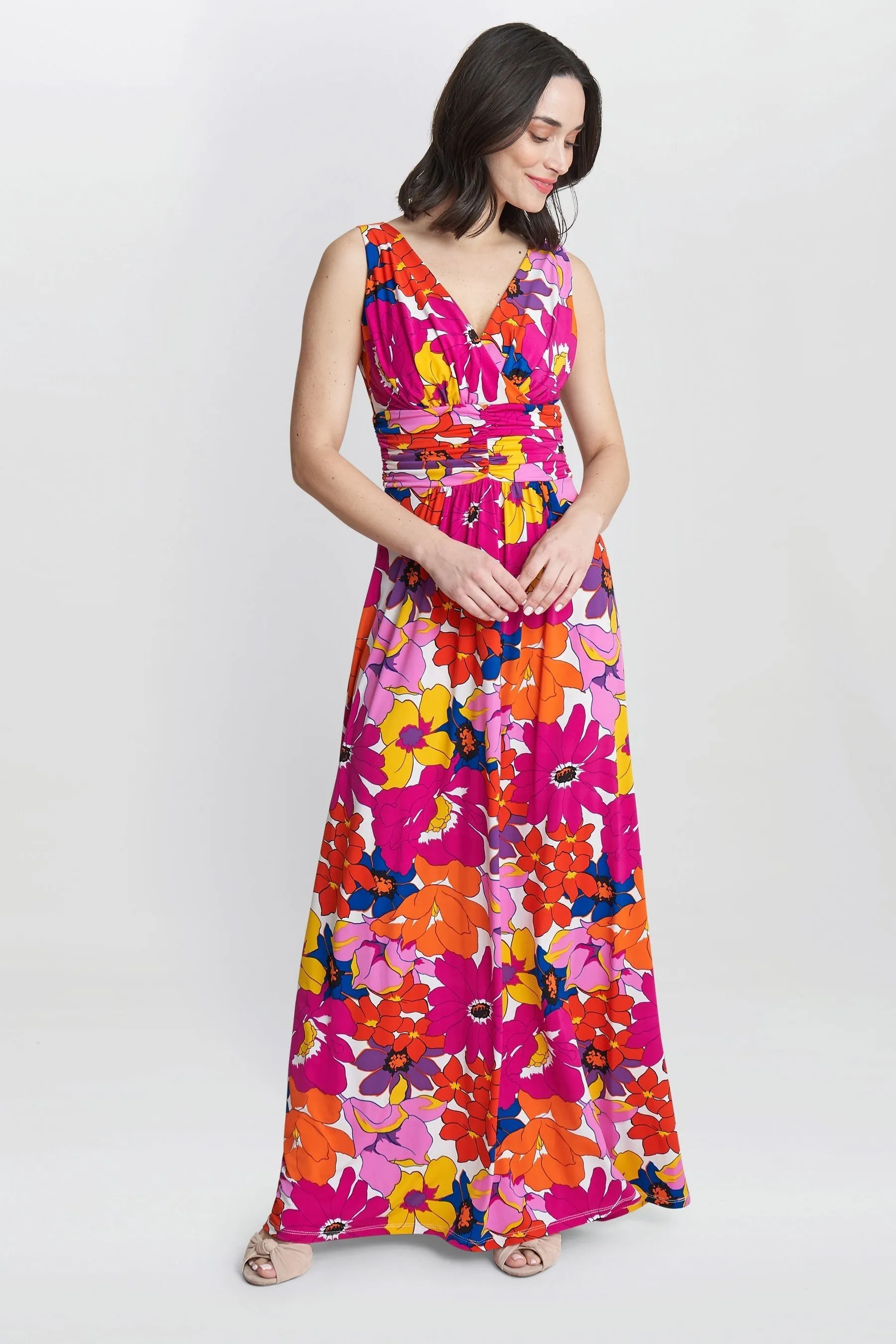 Gina Bacconi Rosa - Jaime - Abito maxi in jersey