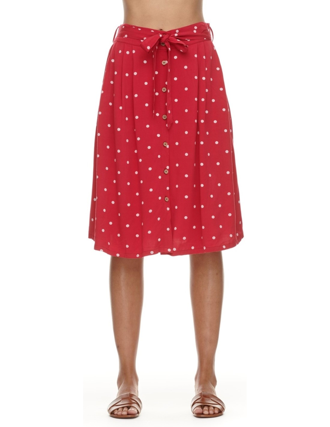 Gonna Ragwear rossa Ragwear Lejla Dots