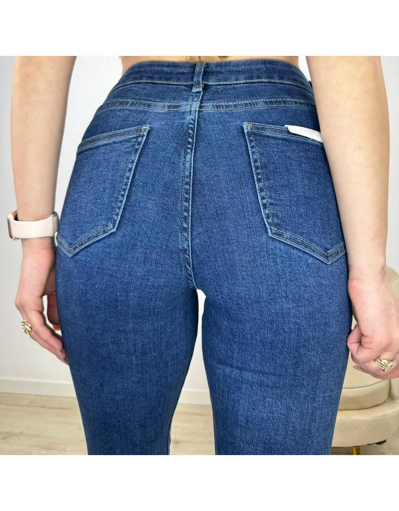 JEANS BELL BOTTONES