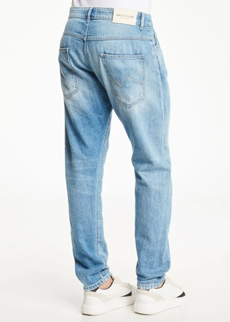 Jeans in denim di cotone