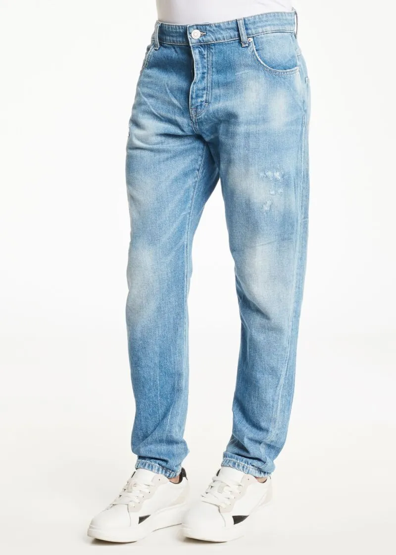 Jeans in denim di cotone