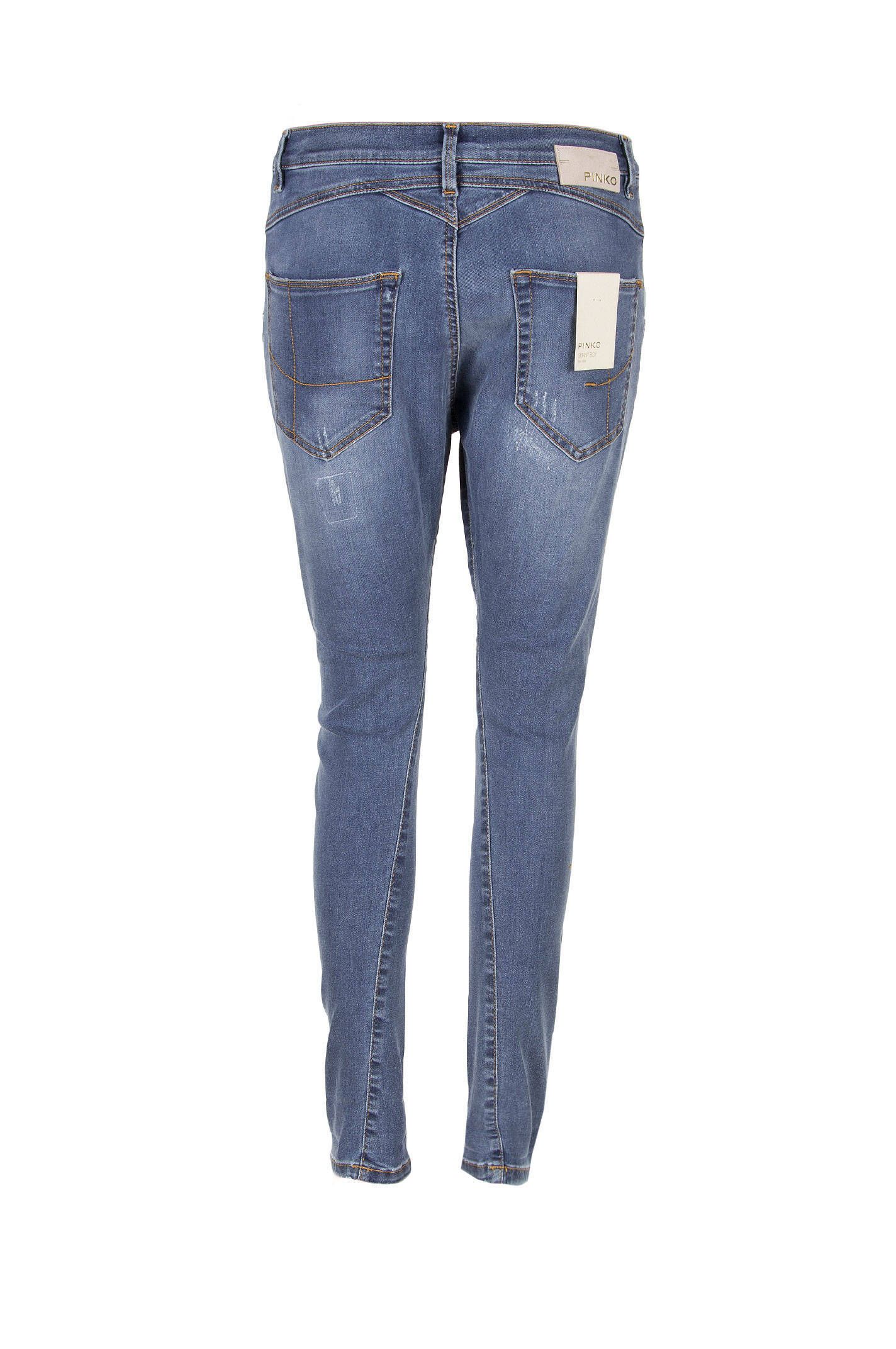 JEANS "LUPIN" IN DENIM DI COTONE STRETCH