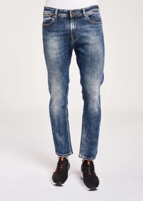 Jeans skinny loose in denim