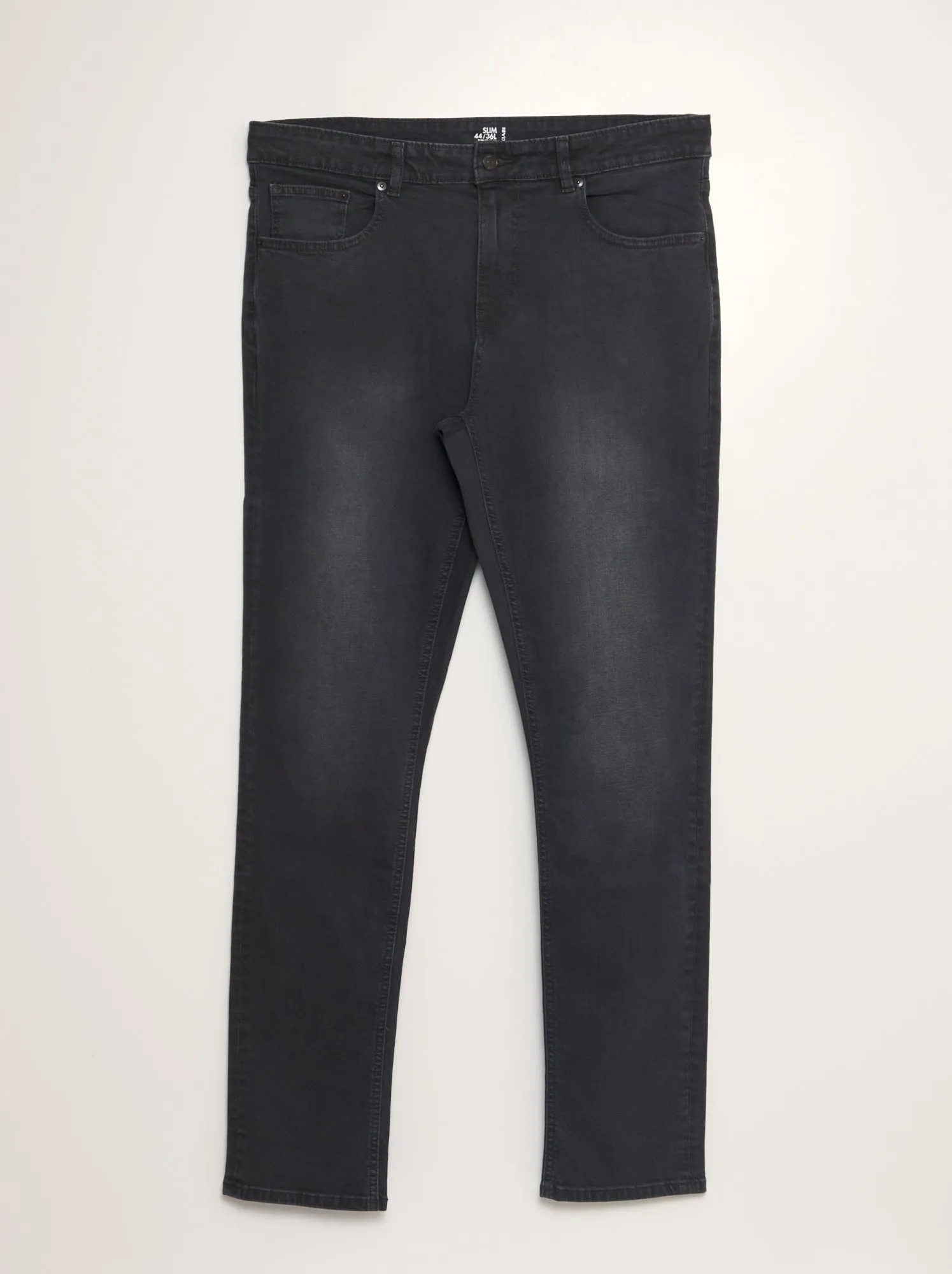 Jeans slim fit in cotone stretch - L36 - GRIGIO