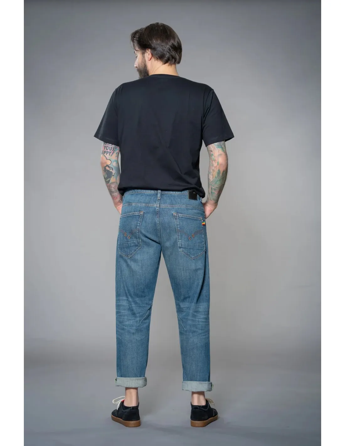 JEANS UNISEX IN COTONE BIOLOGICO "BRONX"