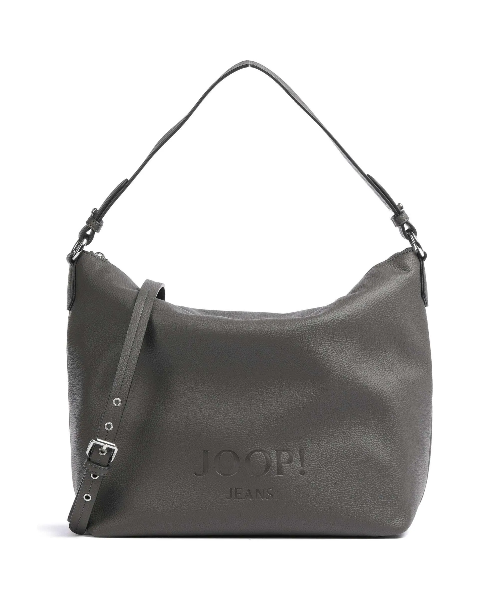  JOOP! Jeans Lettera 1.0 Dalia Borsa hobo pelle sintetica grigio scuro  