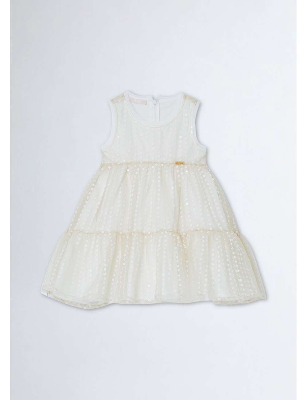 KA3108 ABITO IN TULLE LIU JO KIDS BAMBINA ABITINI VESTITINO PAILLETTES CERIMONIA