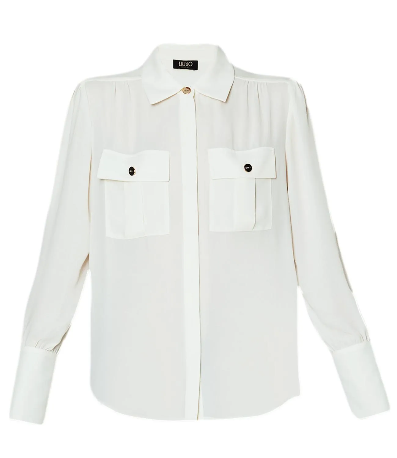 LIU-JO Liu Jo camicia latte donna