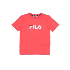 maglietta ragazzo solberg classic logo tee CORAL PARADISE