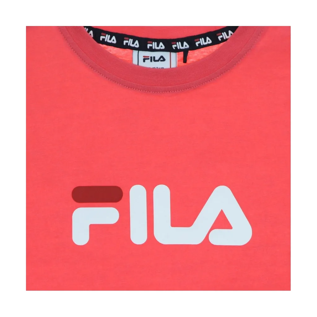 maglietta ragazzo solberg classic logo tee CORAL PARADISE