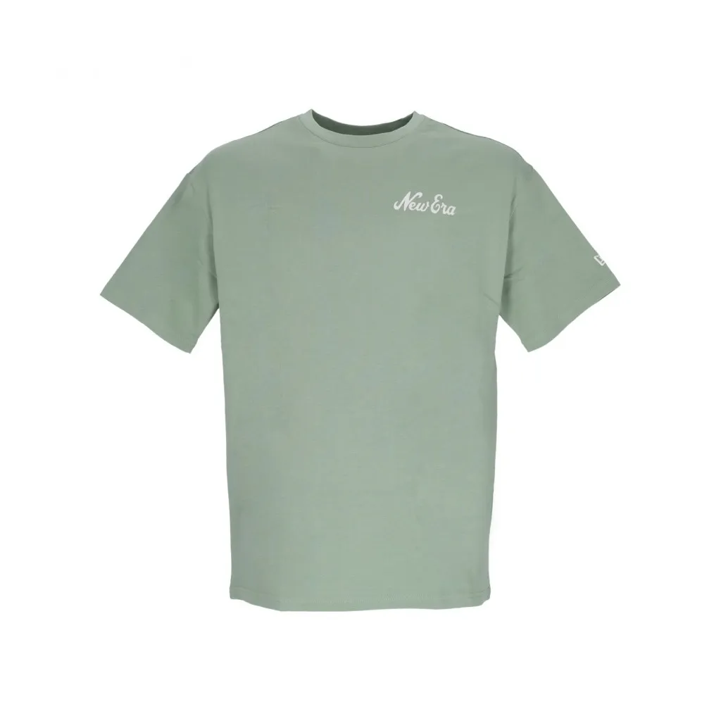 maglietta uomo ne half time tee newera GREEN MED/WHITE