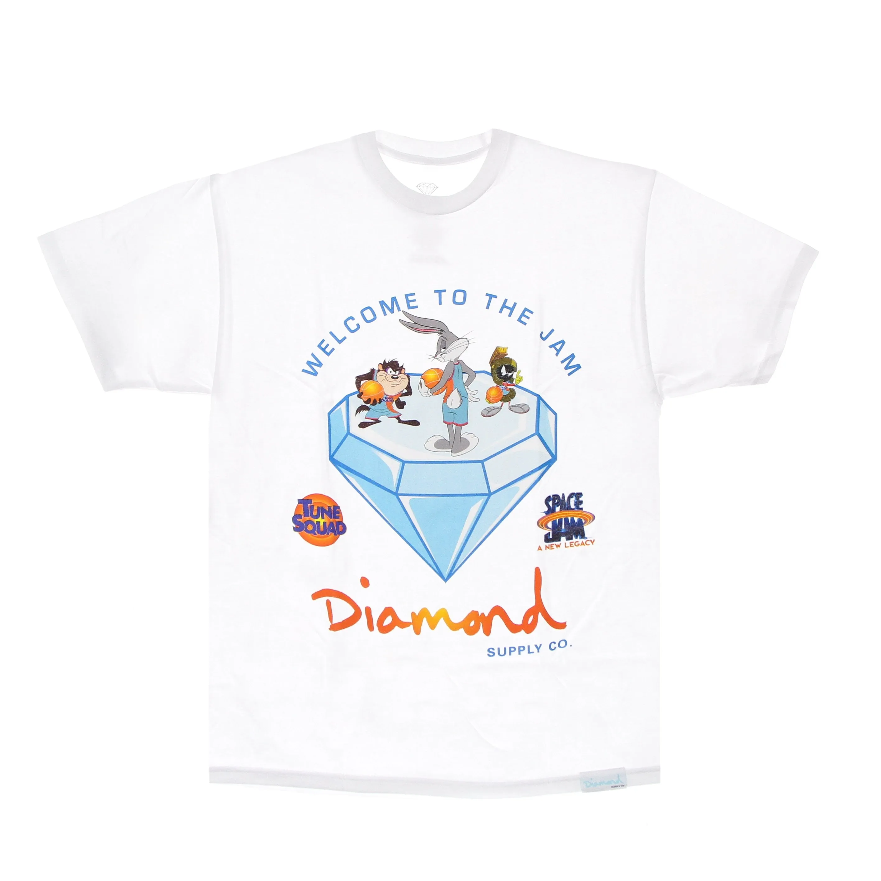 Maglietta Uomo Welcome To The Jam Tee X Space Jam 2 White