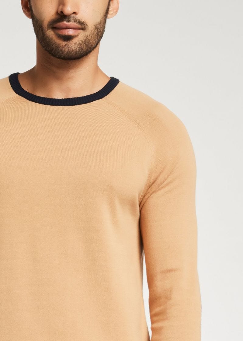 Maglione color block