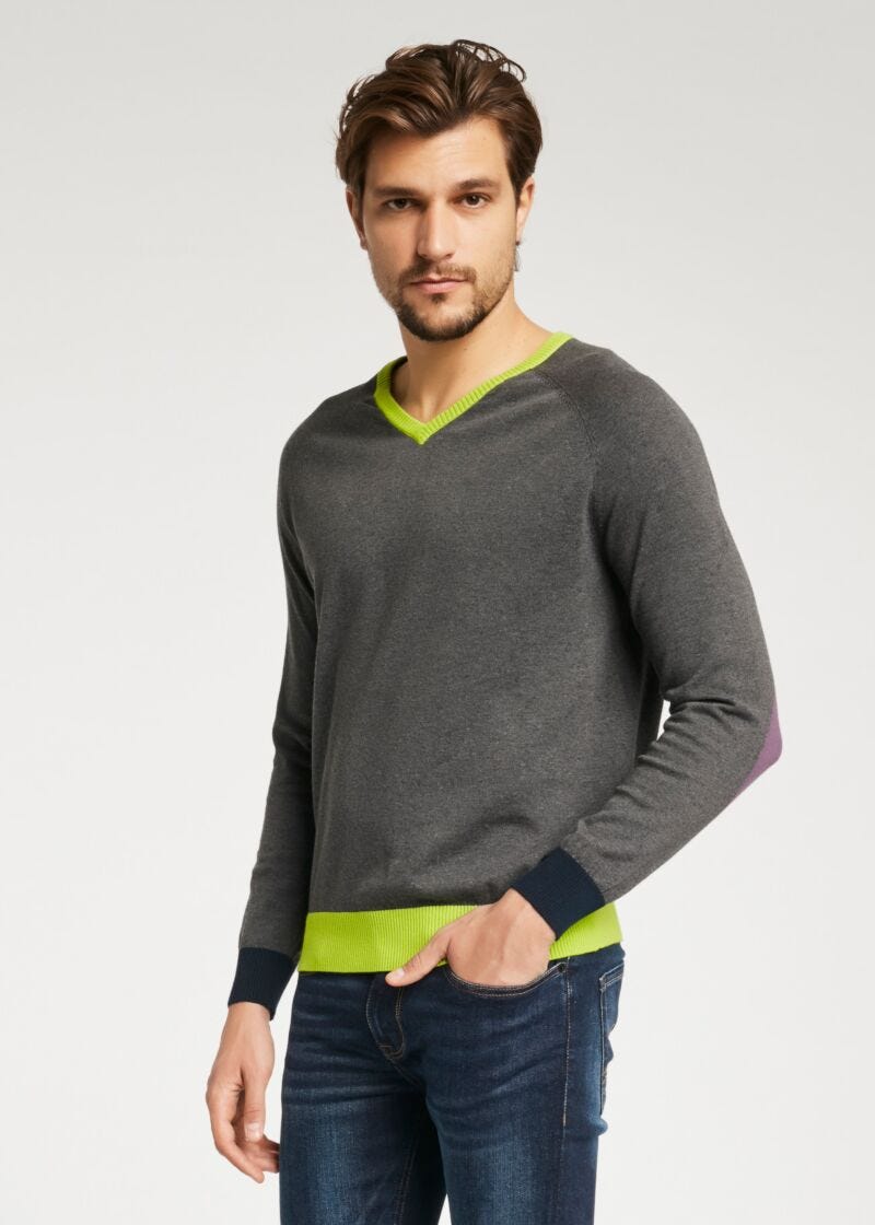 Maglione con patch