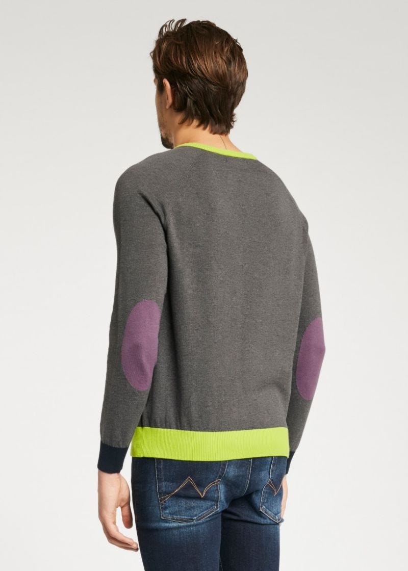 Maglione con patch