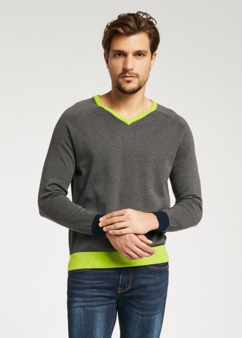 Maglione con patch