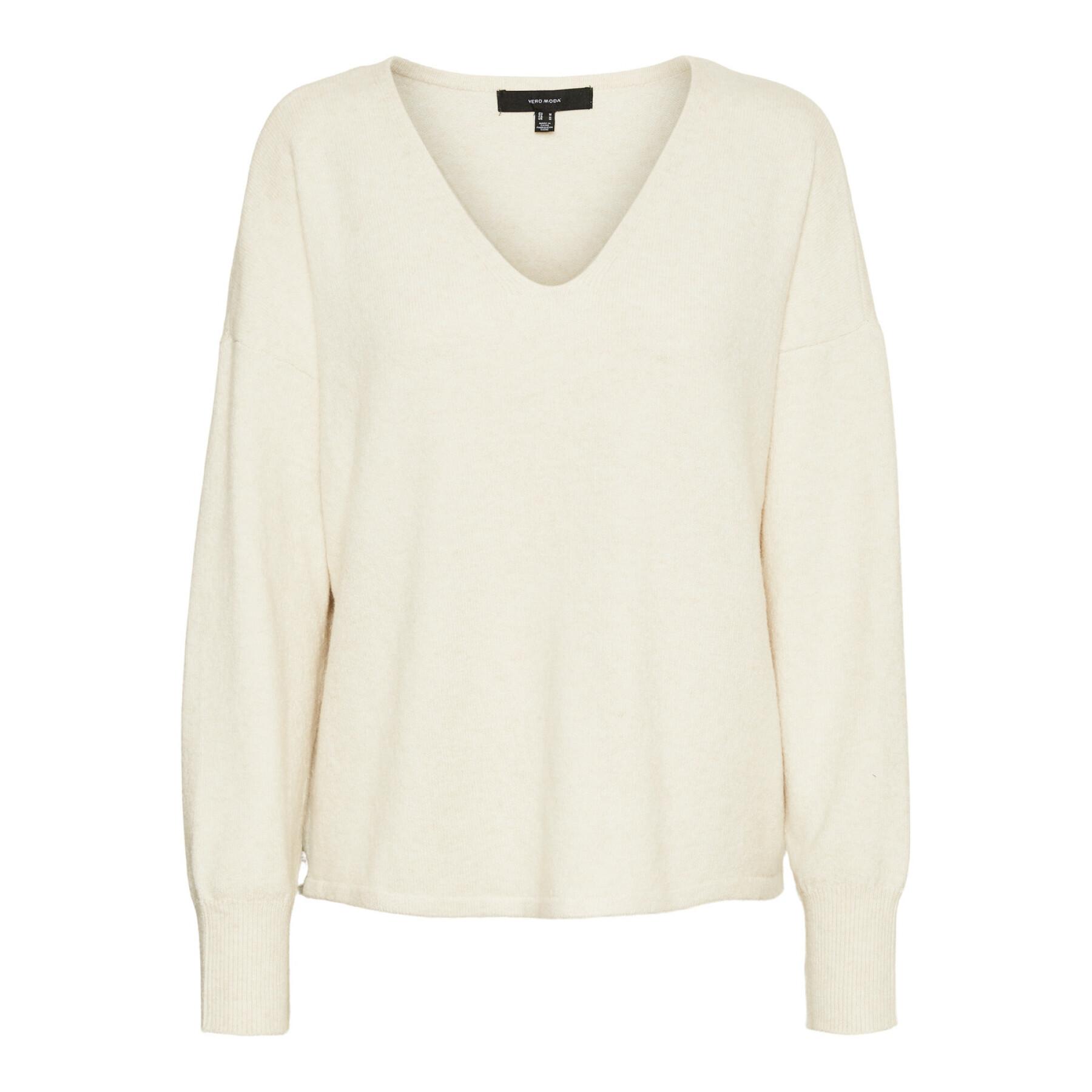 Maglione da donna con scollo a V Vero Moda Doffy