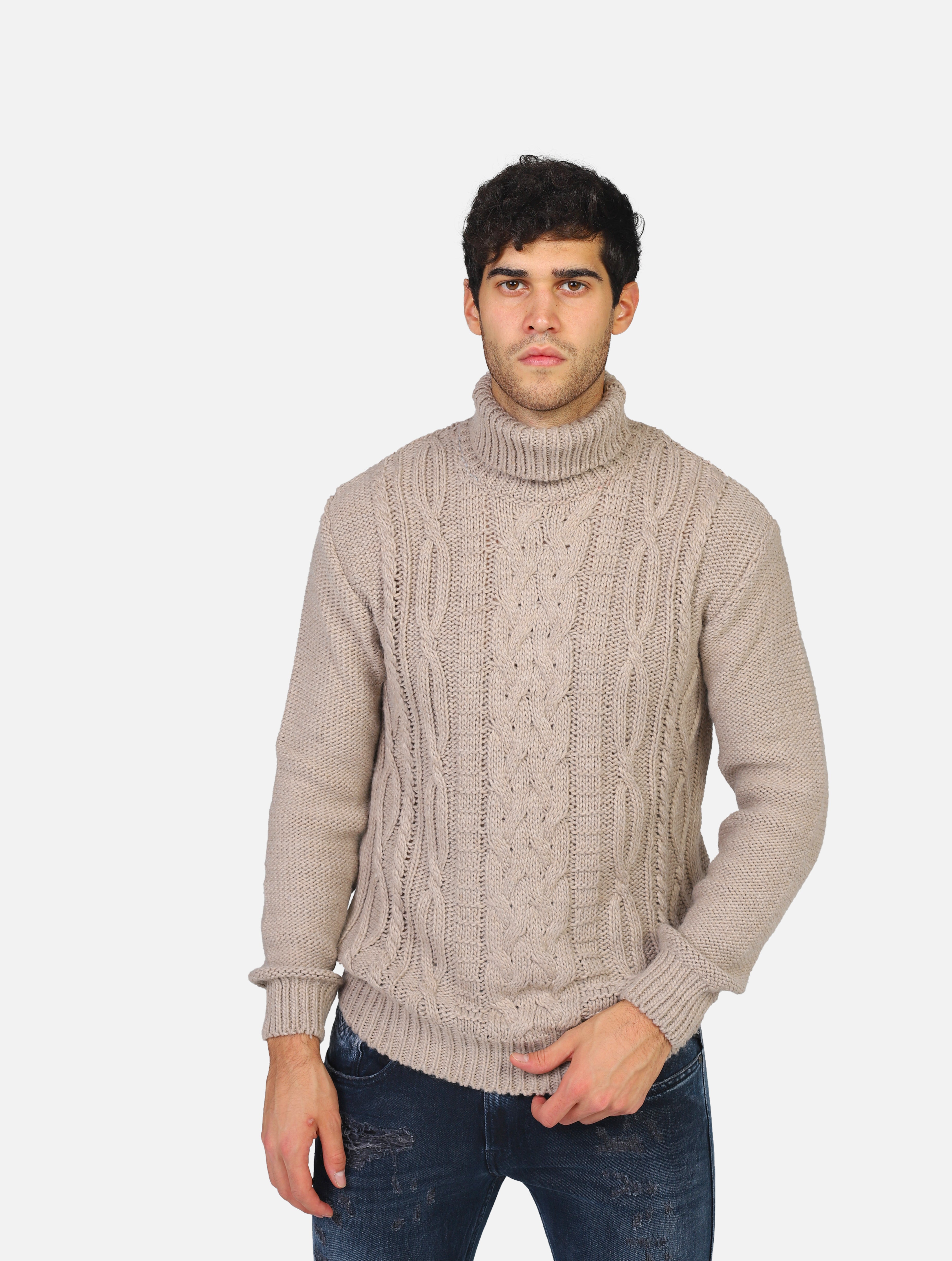 maglione GIANNI LUPO - BW943BEIGE