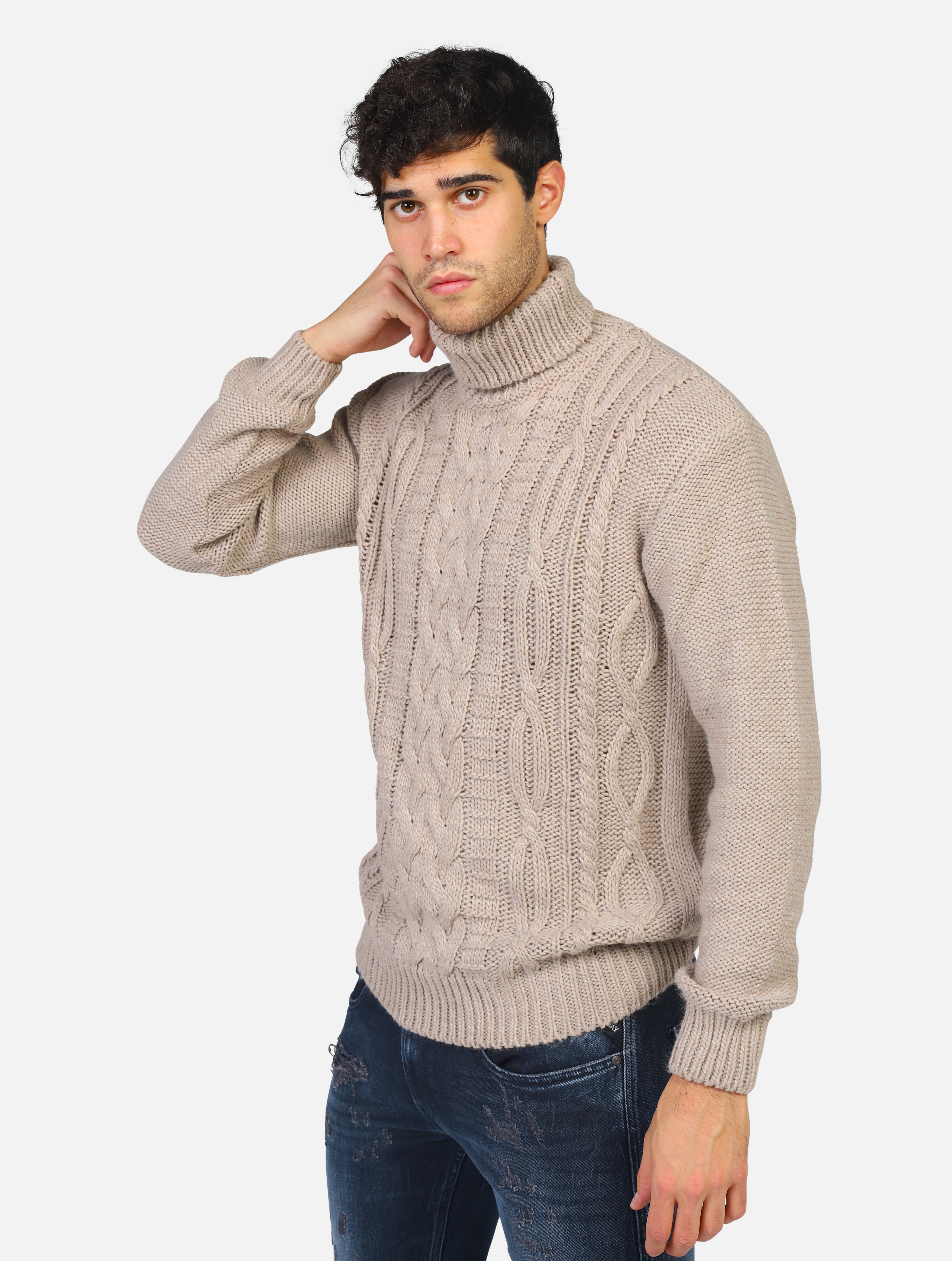 maglione GIANNI LUPO - BW943BEIGE