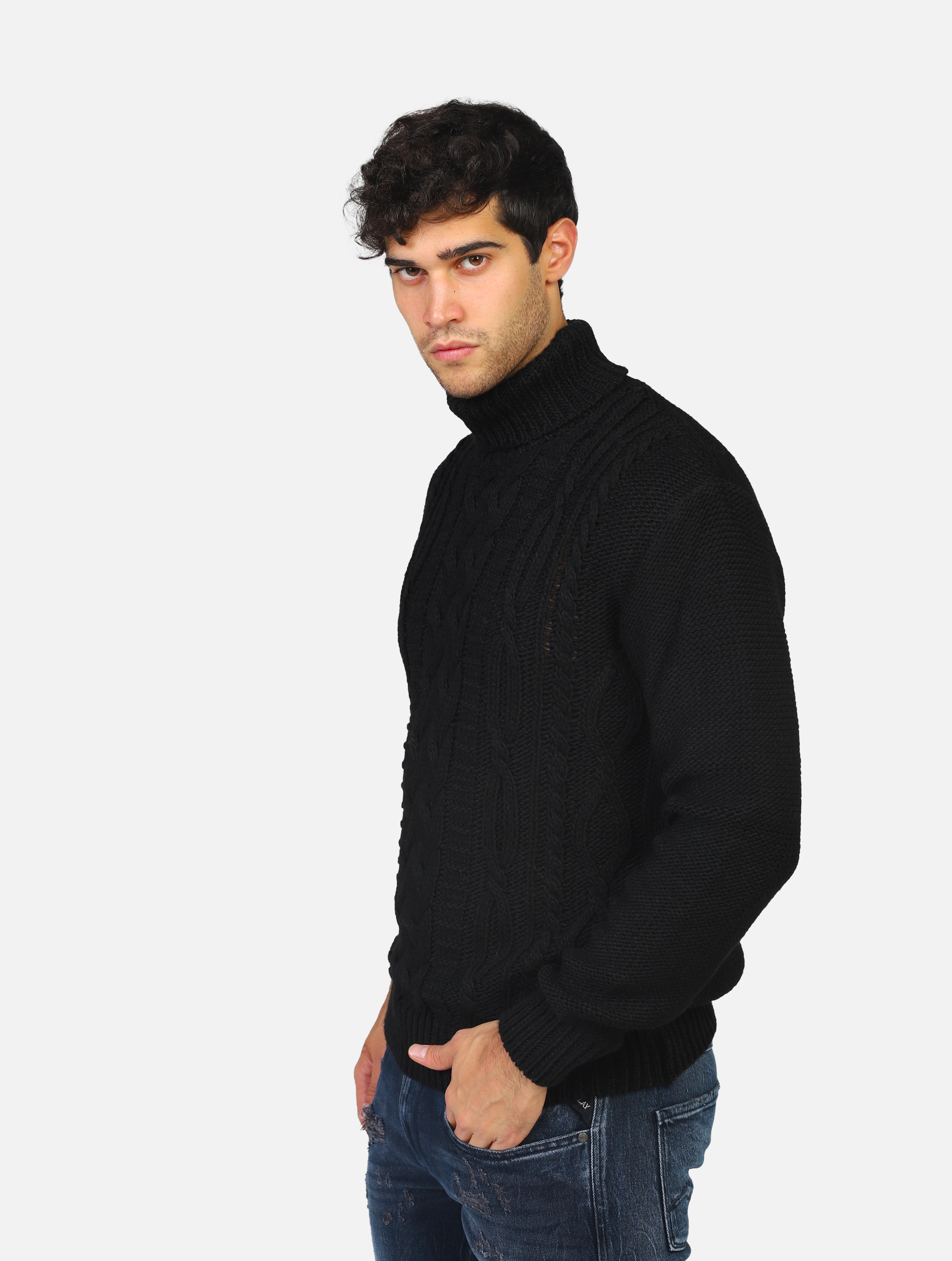 maglione GIANNI LUPO - BW943BLACK