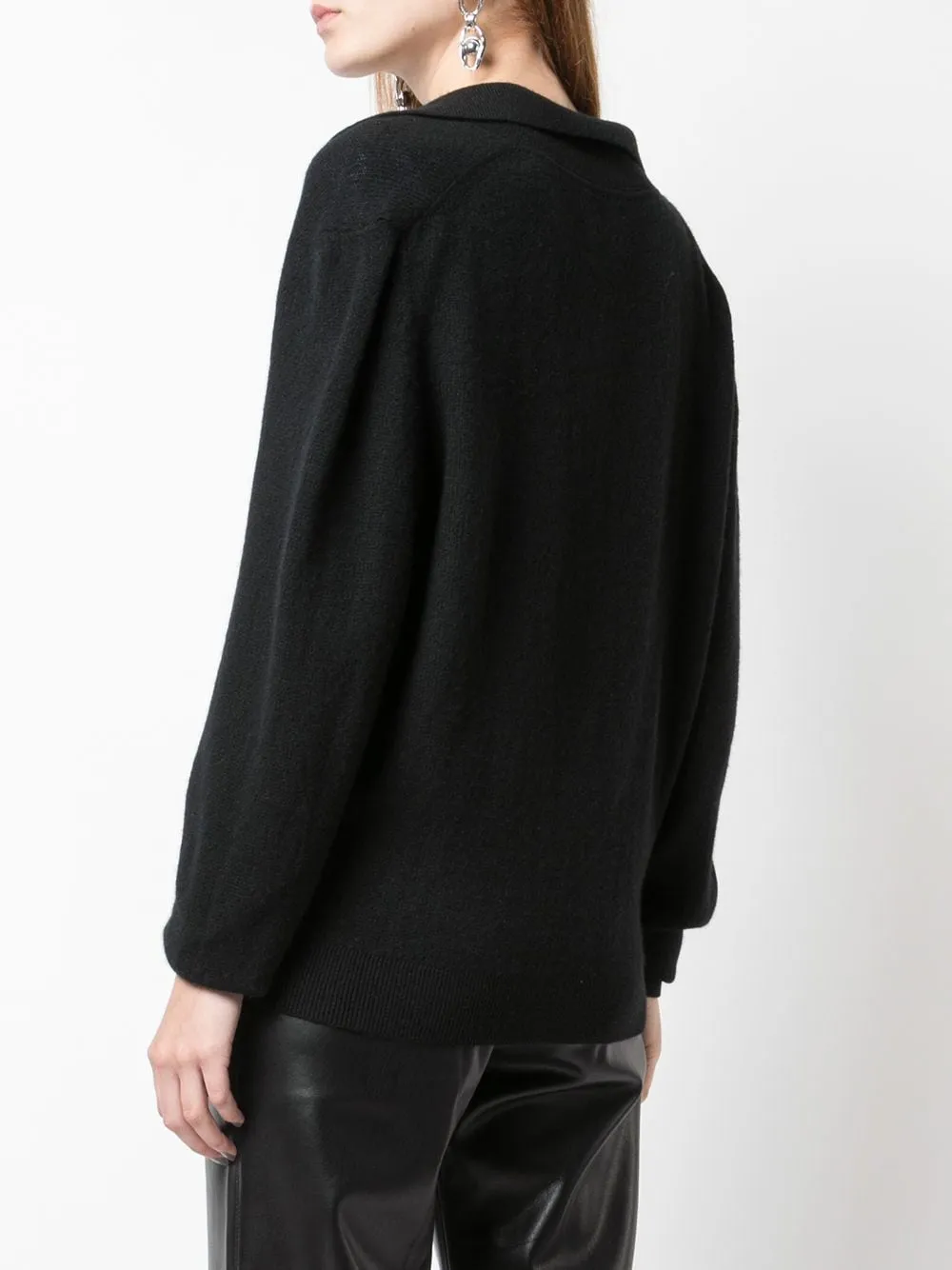 Maglione Jo in nero Khaite - donna