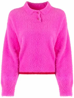 Maglione le polo neve in rosa - donna