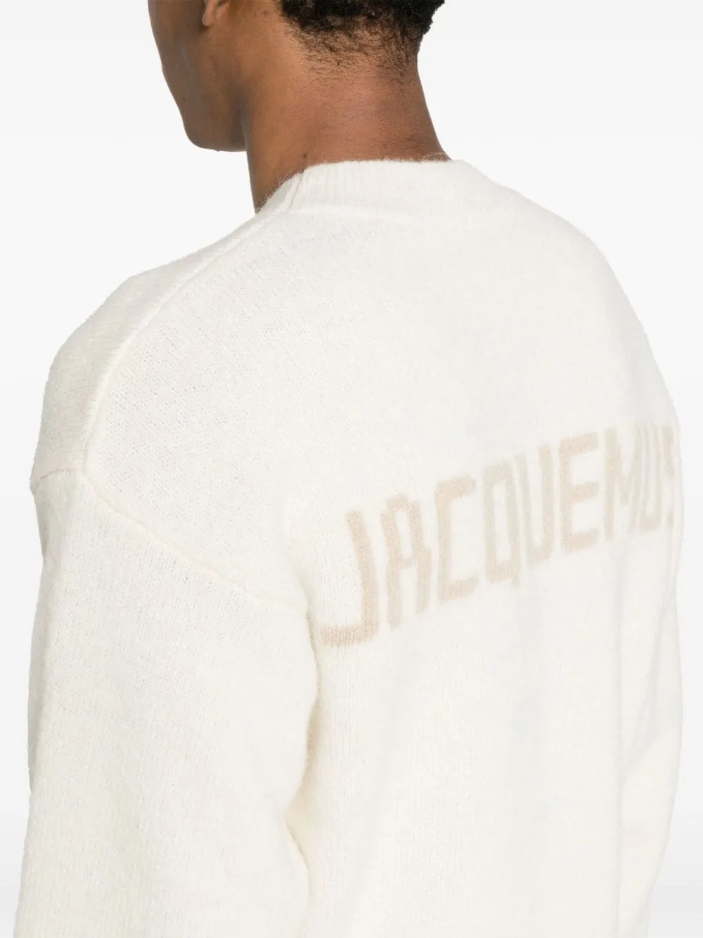 Maglione Le Pull in lana bianca Jacquemus - uomo