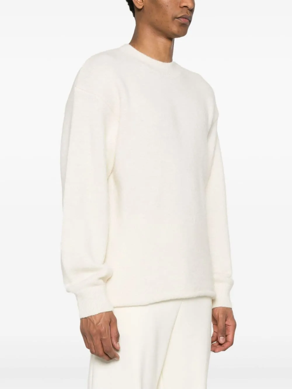 Maglione Le Pull in lana bianca Jacquemus - uomo